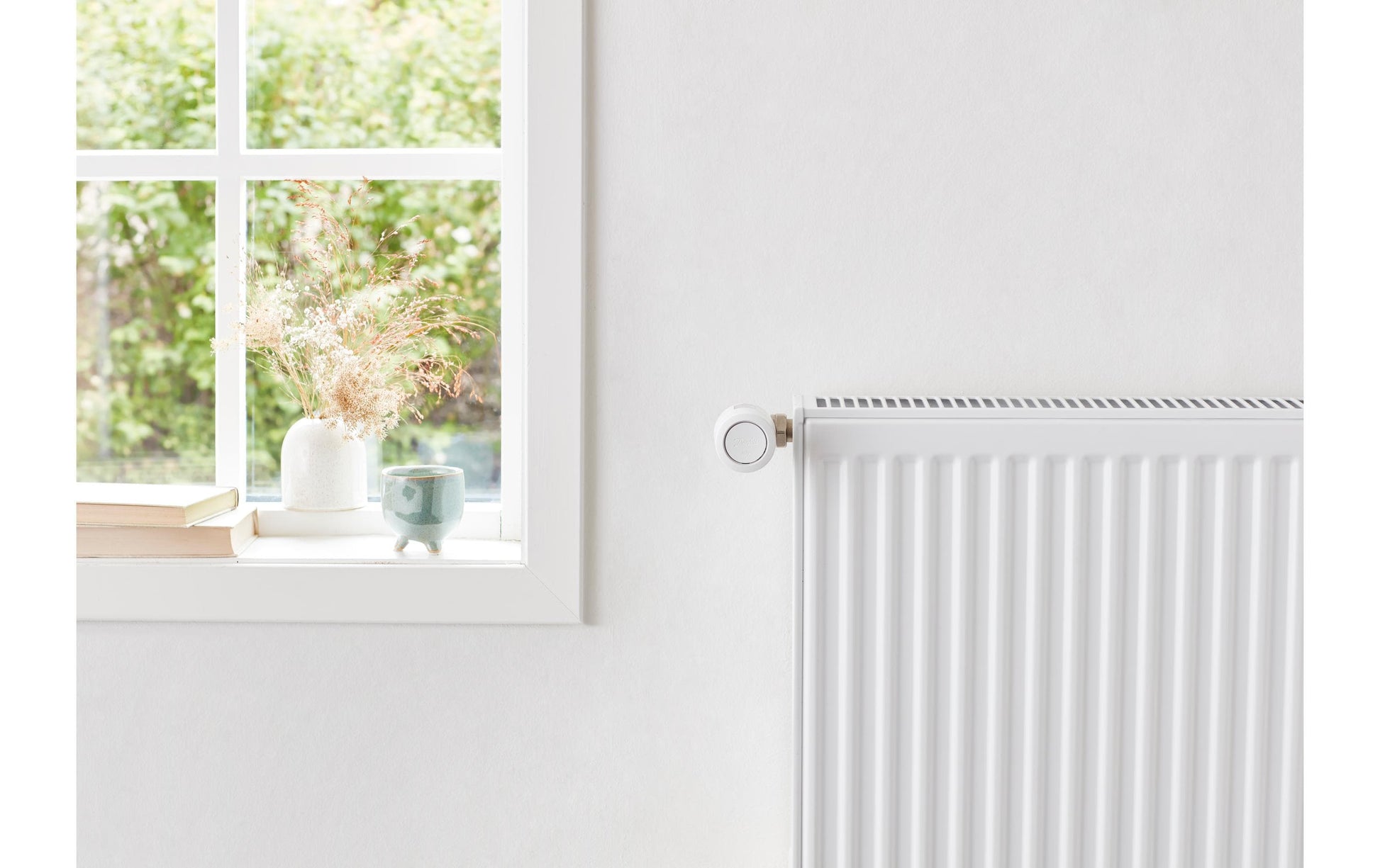 Danfoss Ally – Heizkörperthermostat – WLAN, Programmierbar – für Amazon Alexa, Google Assistant – Weiss