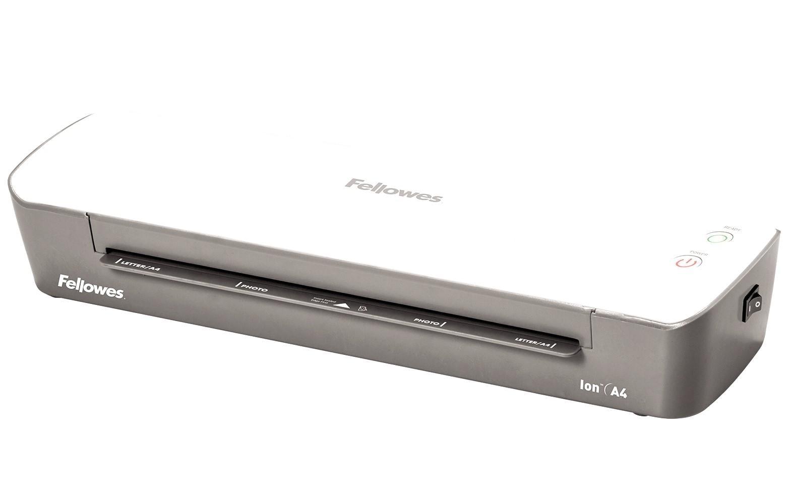 Fellowes Ion Laminiergerät A4 – Heisslaminator, bis 125 µm, 2 Rollen, 300 mm/min