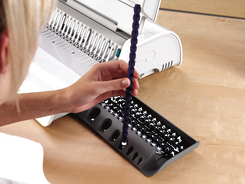 Fellowes Pulsar-E Stanz- und Bindemaschine – Plastikbindung, 15 Blatt, Bindekapazität 300 Seiten