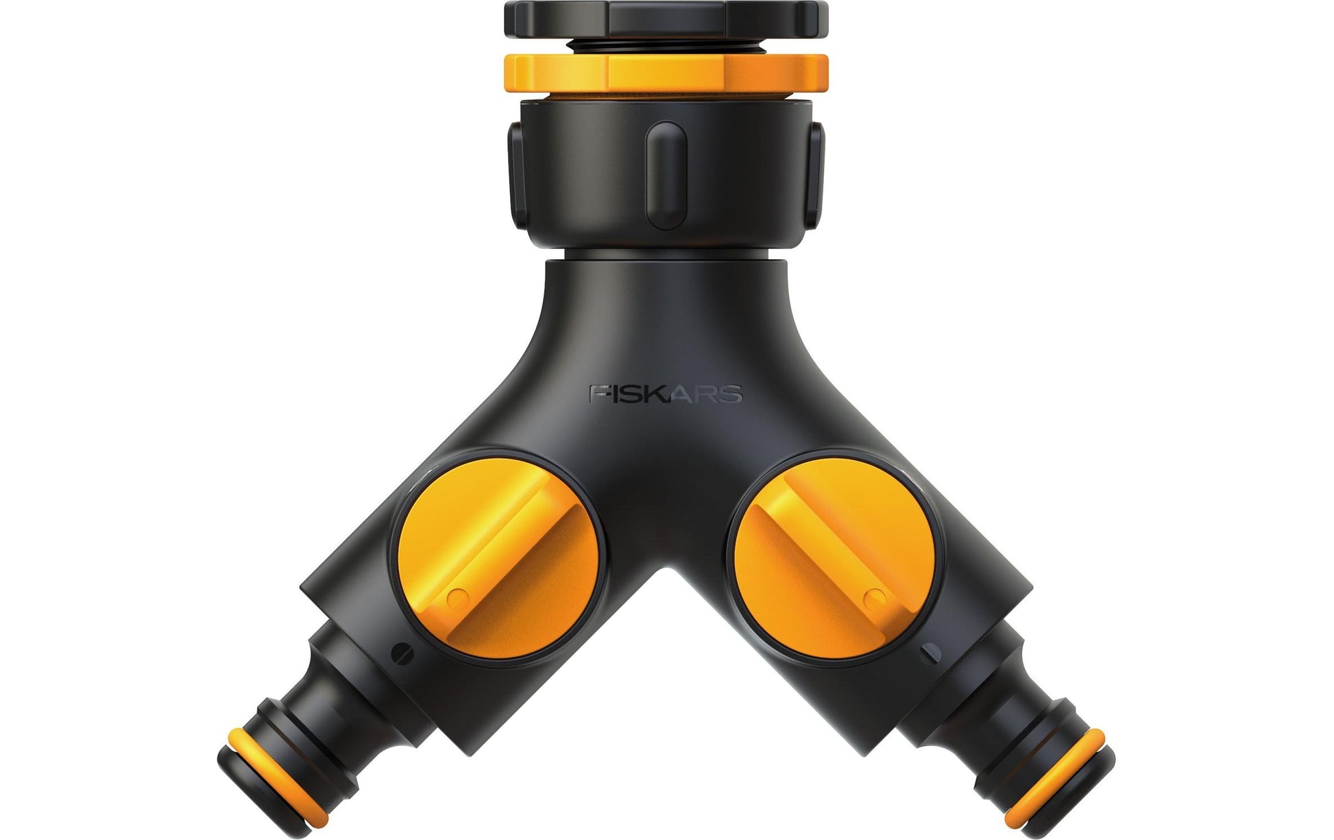 Fiskars Hahnstück – M22x1/M24x1, Kunststoff, Schwarz/Orange/Silber – für Innenwasserhahn