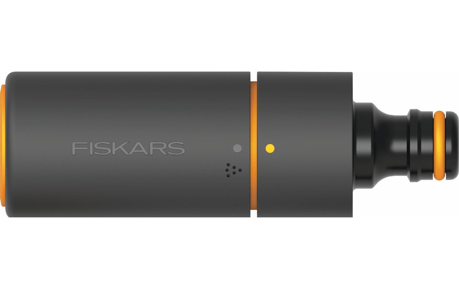 Fiskars Reinigungsgeräte-Zubehör Schlauchdüse – grau/orange – 10,5 × 3,6 × 24,5 cm, 1 Stk.