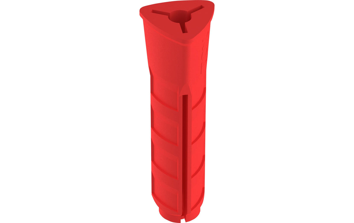 TOX Ytox Spreizdübel – Ø 10 × 55 mm, Kunststoff, Rot, 25 Stk.