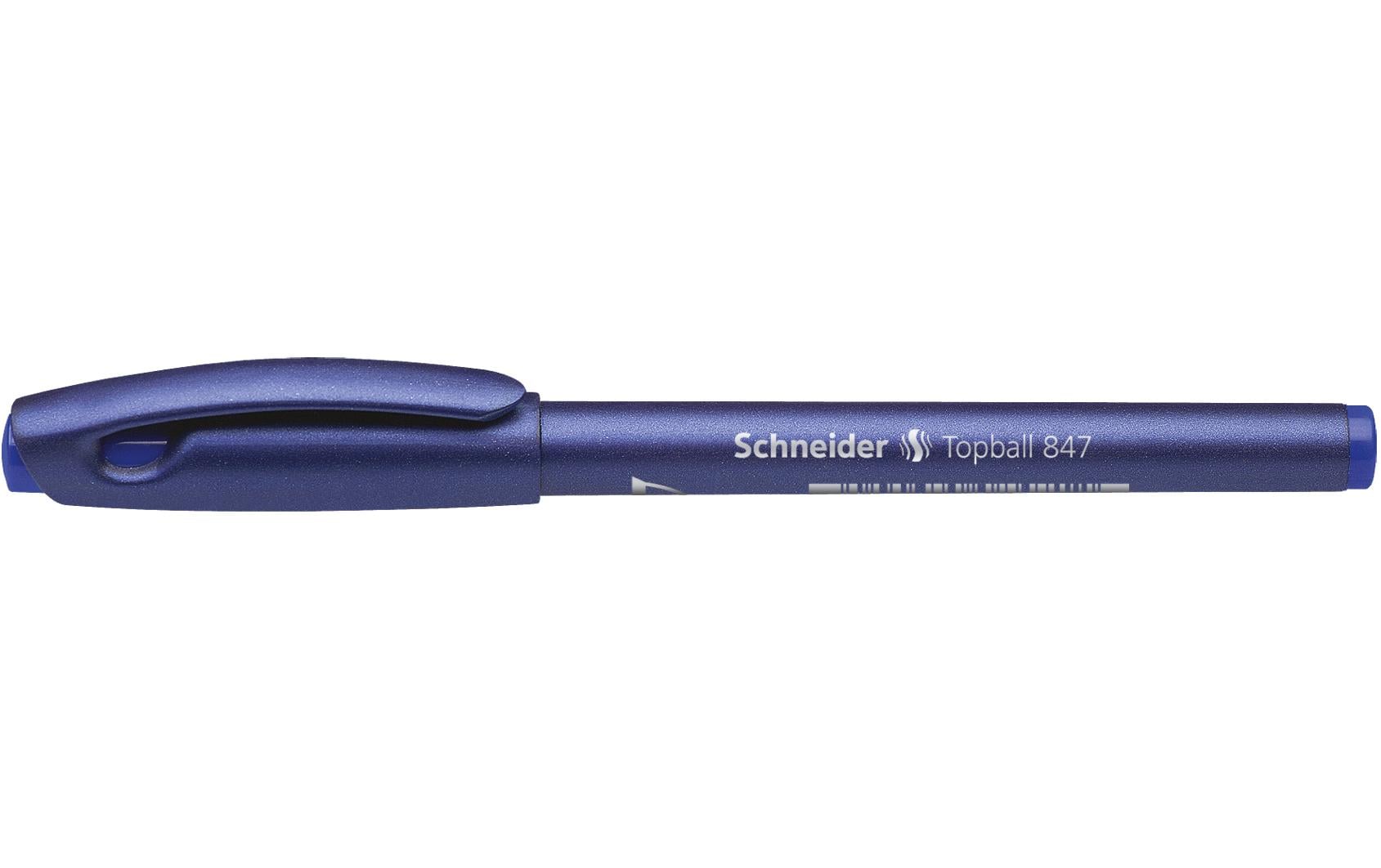 Schneider Schreibgeräte Schneider 847 – Tintenroller, 0,5 mm, blau – 10 Stk.