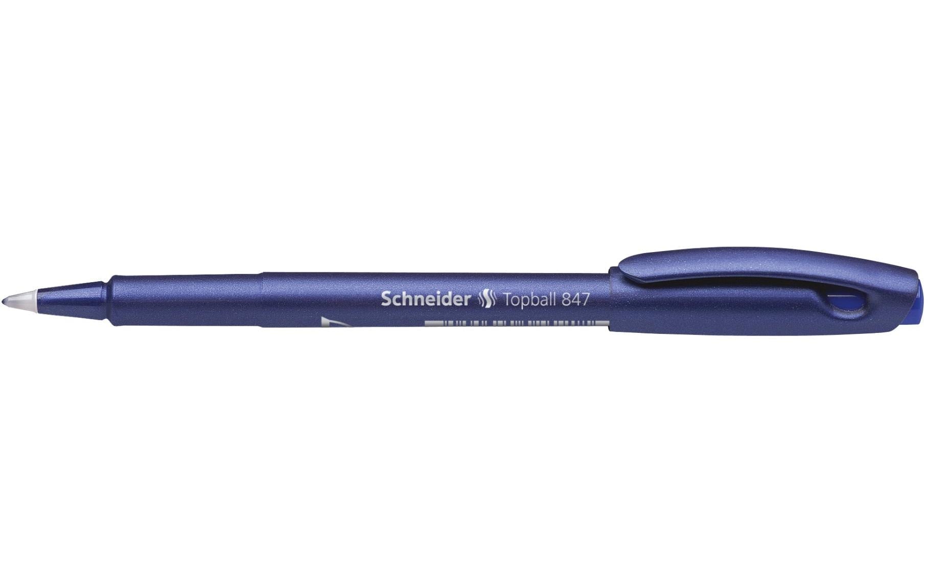 Schneider Schreibgeräte Schneider 847 – Tintenroller, 0,5 mm, blau – 10 Stk.