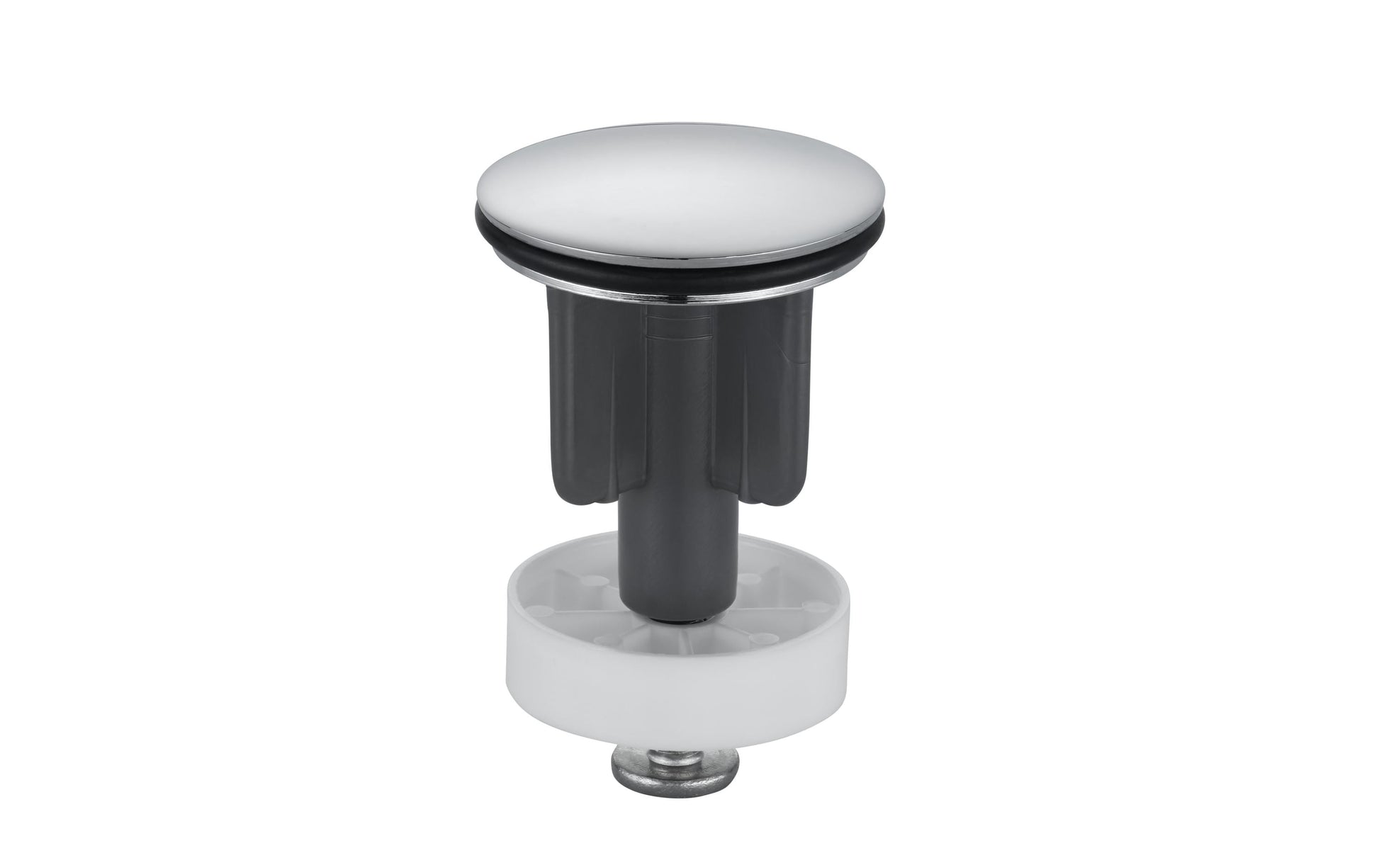 Mateu Ventilstopfen – Ø 40 × 35 mm, Messing/Kunststoff, Chrom