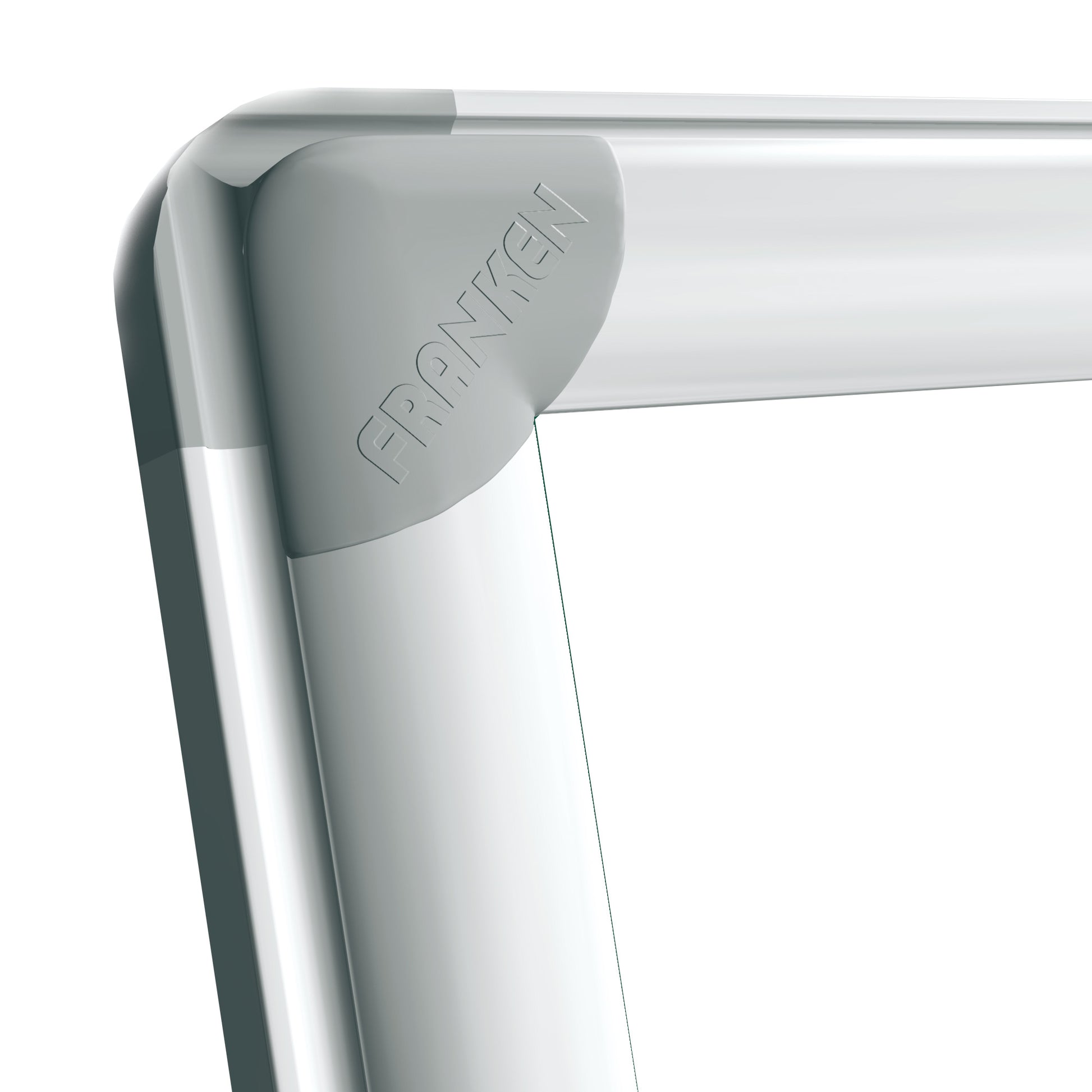 Franken Weisswandtafel PRO – Emaille, 180 × 90 cm, inkl. Ablageschale