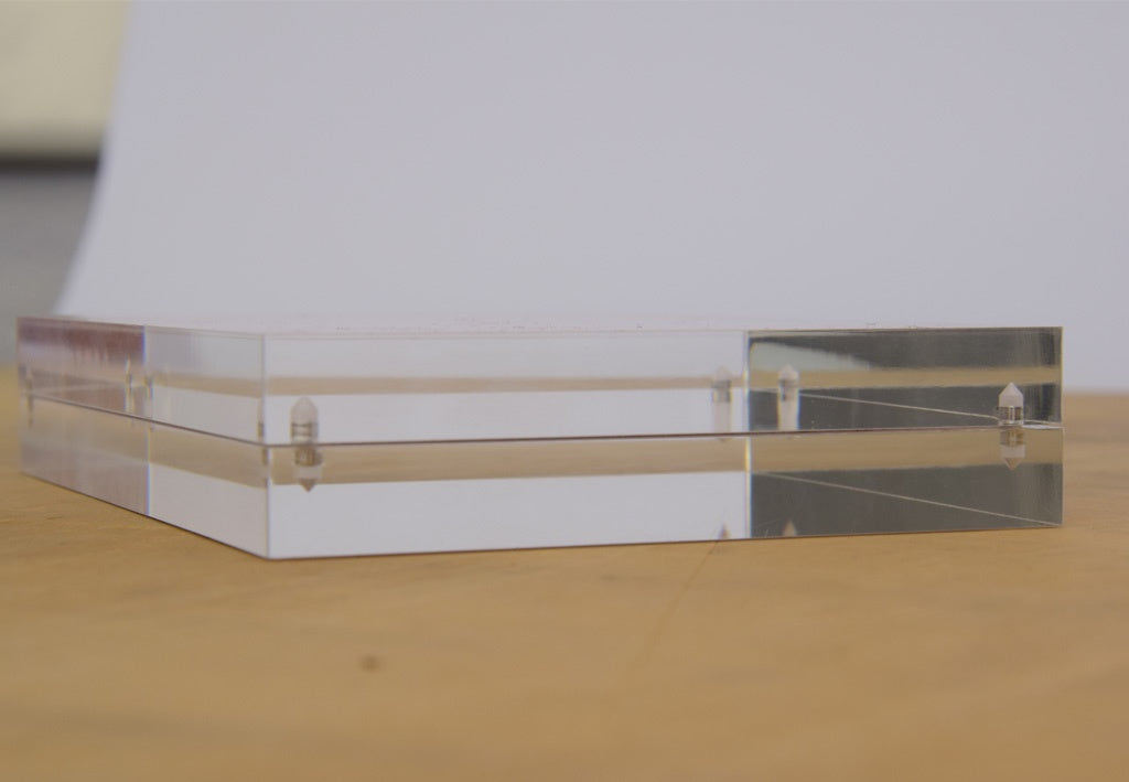 MAUL Bilderrahmen – für 17,8 × 12,7 cm – Acryl, transparent