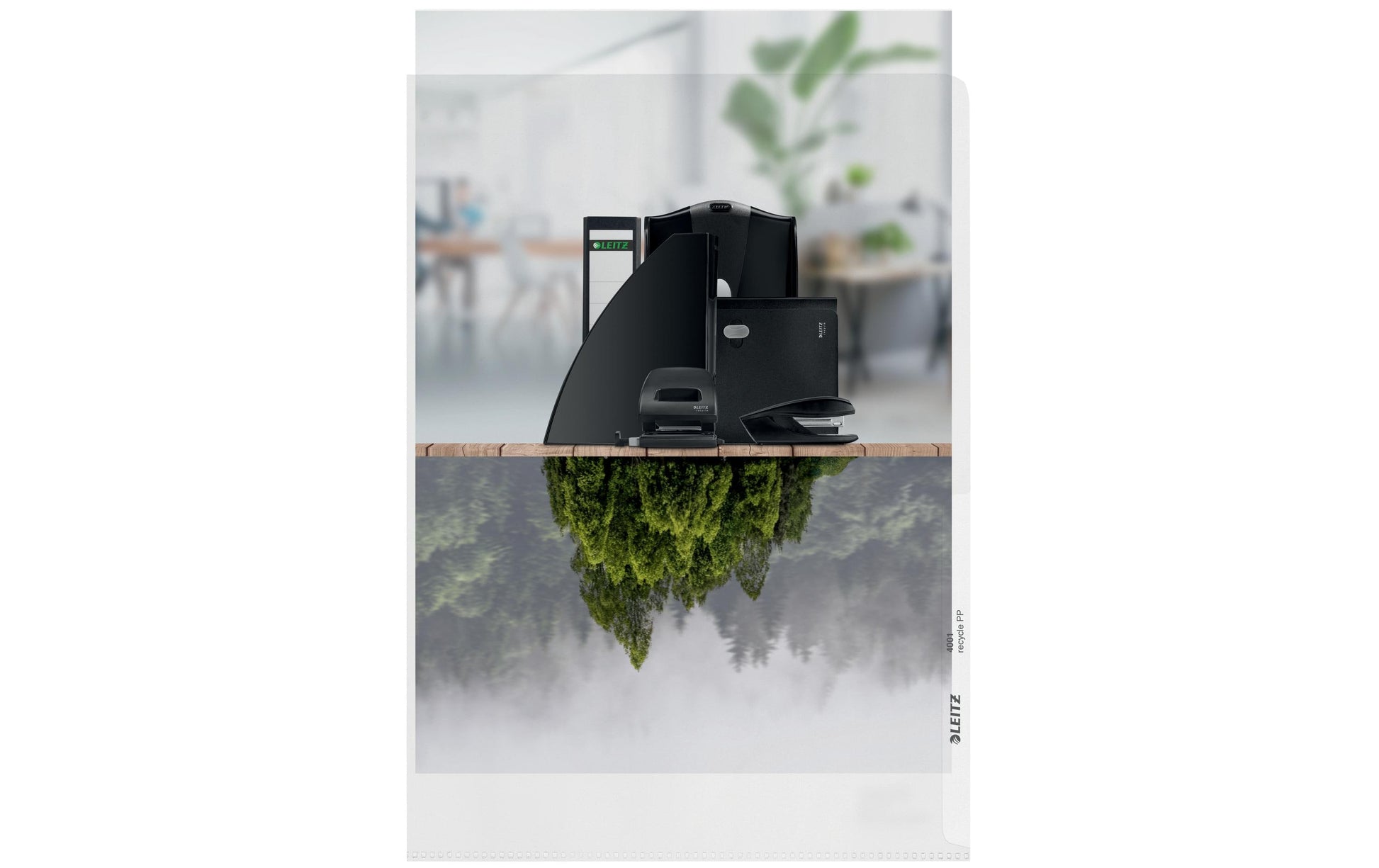 Leitz Sichthülle re:cycle A4, 140 µm, transparent – 100 Stück