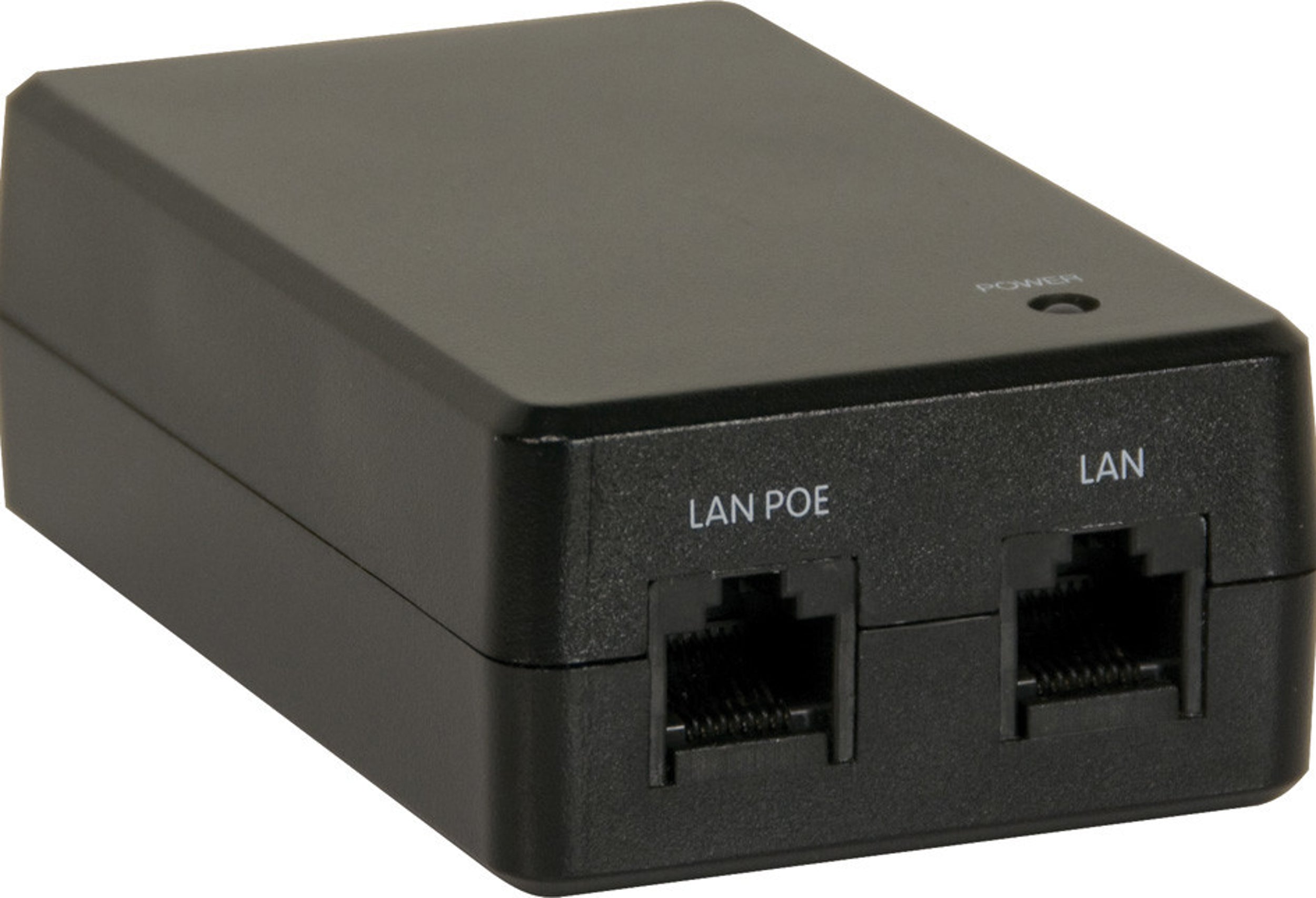 Crestron PWE-4803RU PoE-Injektor 17 W – 48 V/0,35 A – RJ-45×2 – Schwarz