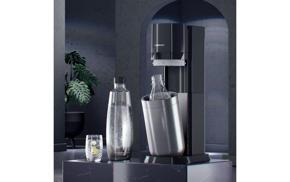 SodaStream Soda Maker DUO – 1 l, Glas, Schwarz