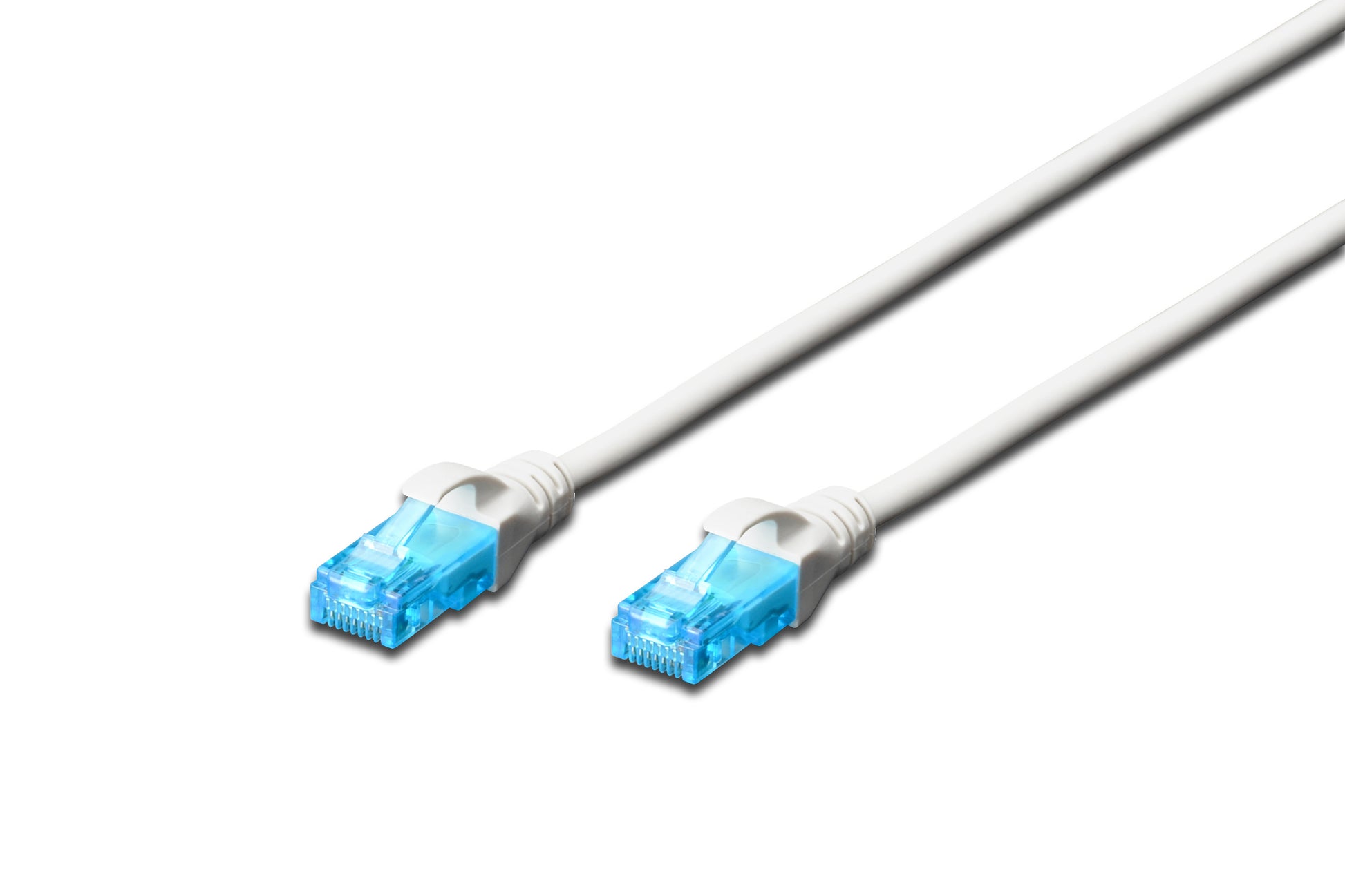 Digitus CAT5E Patchkabel – 5 m, Weiss, U-UTP