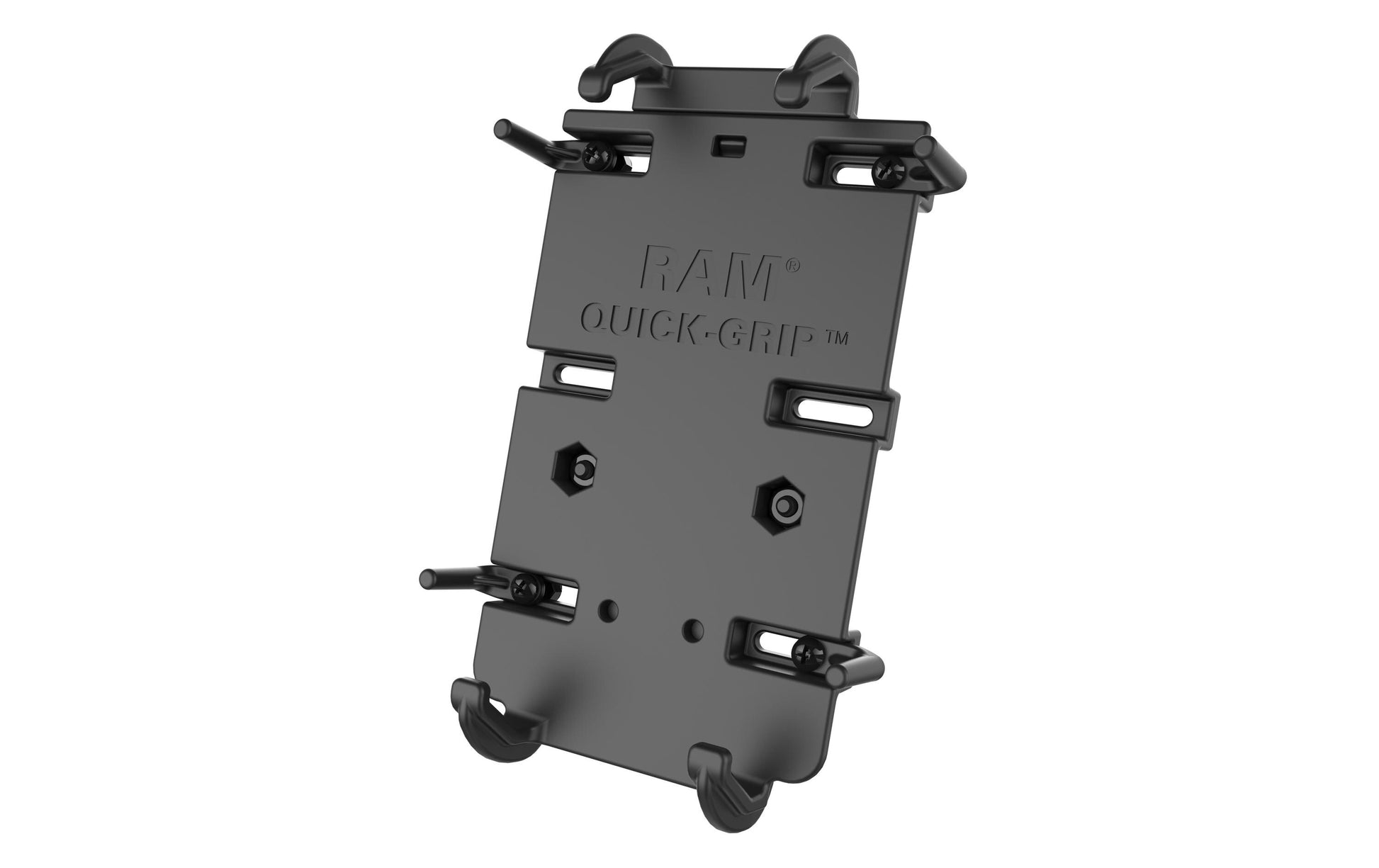 RAM Mounts Auto-Halterung Quick-Grip XL, Kugel, drehbar, verstellbar – für Smartphones 5,75–7,25" – Schwarz