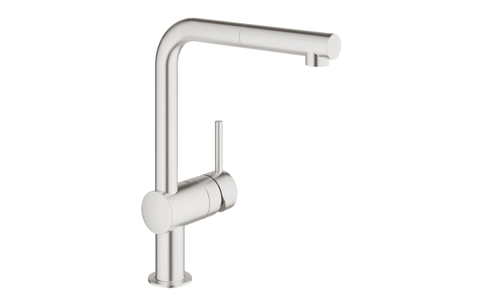 GROHE Minta Unterputz-Badebatterie – Einhebelmischer, Messing, Supersteel