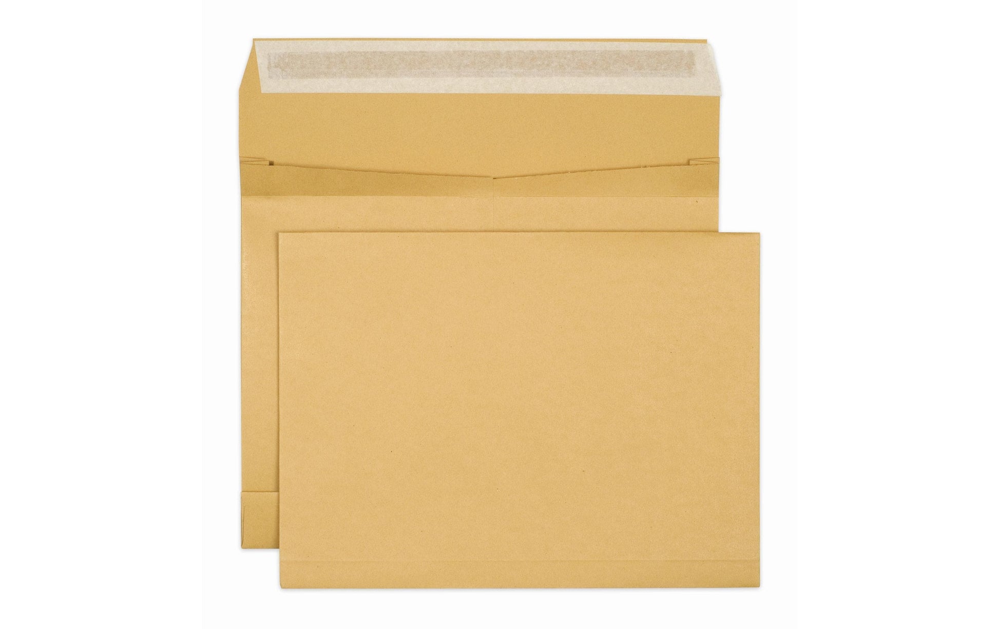 Elco Seitenfaltentasche C4, Selbstklebend, Braun, 140 g/m², 40 mm Falte – 250 Stk.