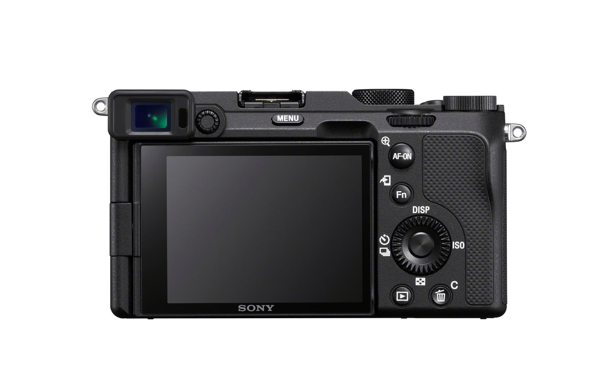 Sony Alpha 7C – Systemkamera Kit 28–60mm, 24,2 MP Vollformat, 4K, schwarz