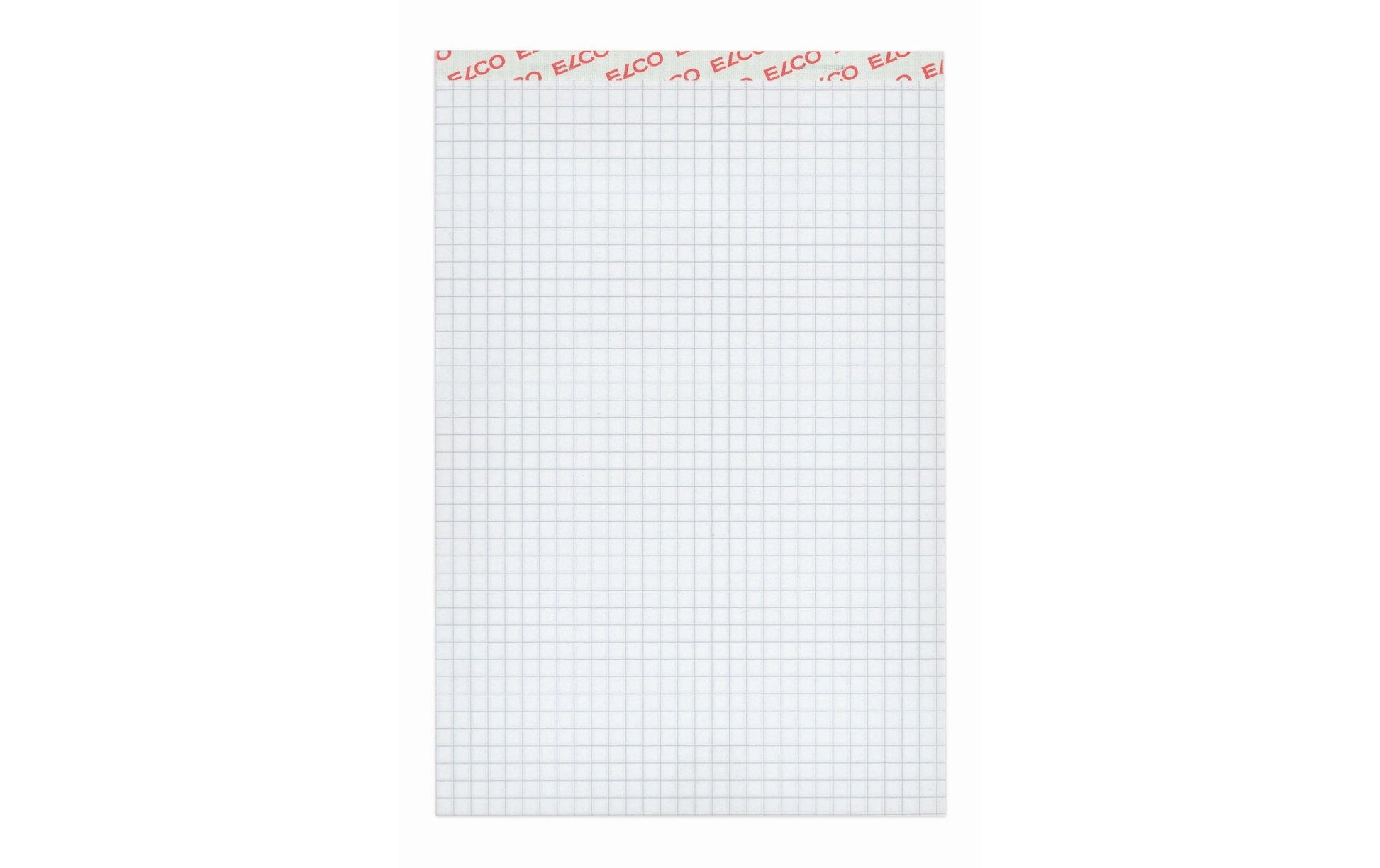 Elco Notizblock – A5 – 5 mm kariert – 100 Blatt – 70 g/m² – perforiert, hochweiss – 5 Stück