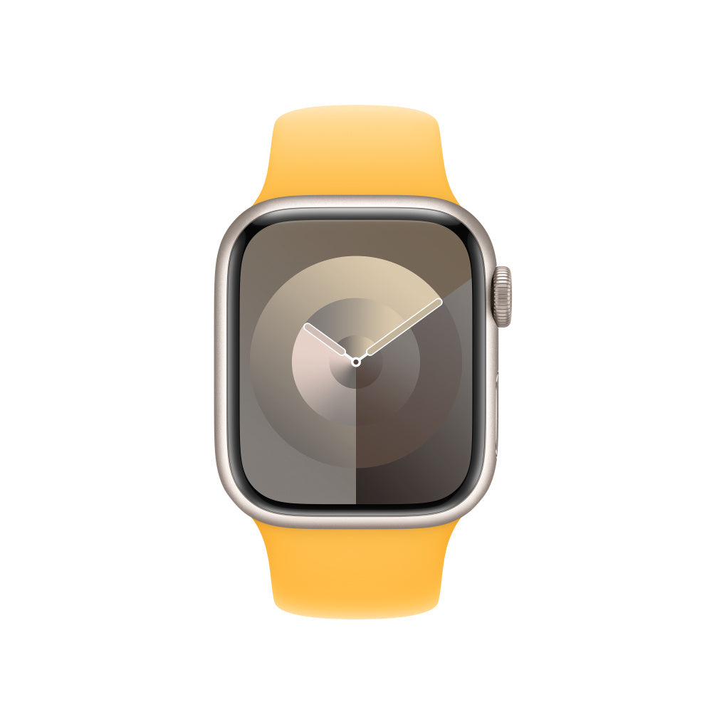 Apple Sportarmband, Warmgelb, S/M, für Apple Watch 38 mm, 40 mm, 41 mm
