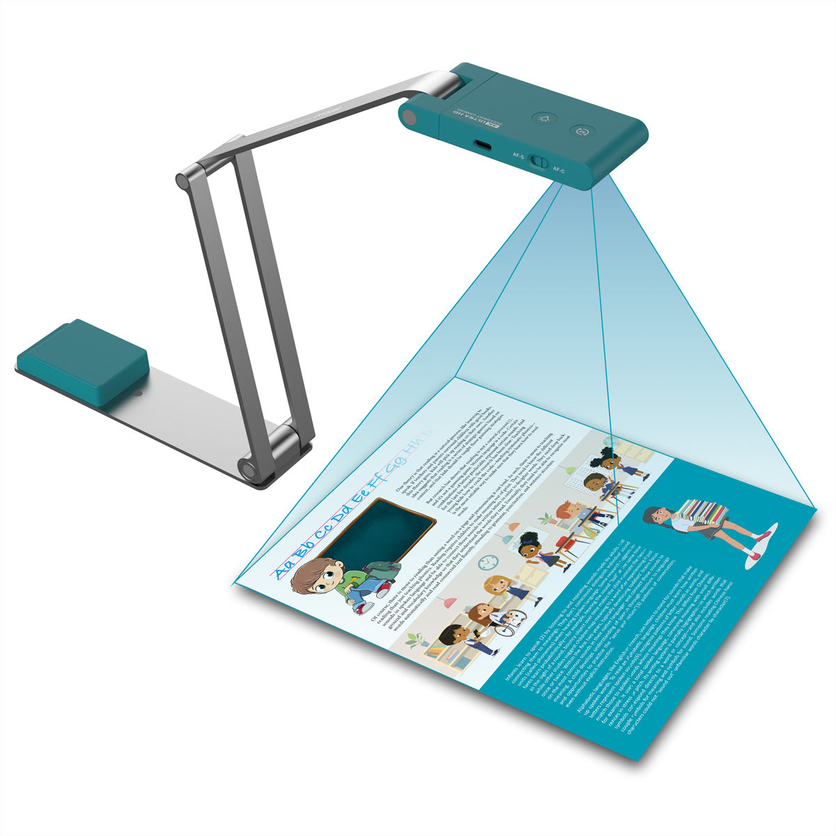 I.R.I.S. IRIScan Visualizer 7 – Overhead-Scanner, A3, USB, 1200 dpi