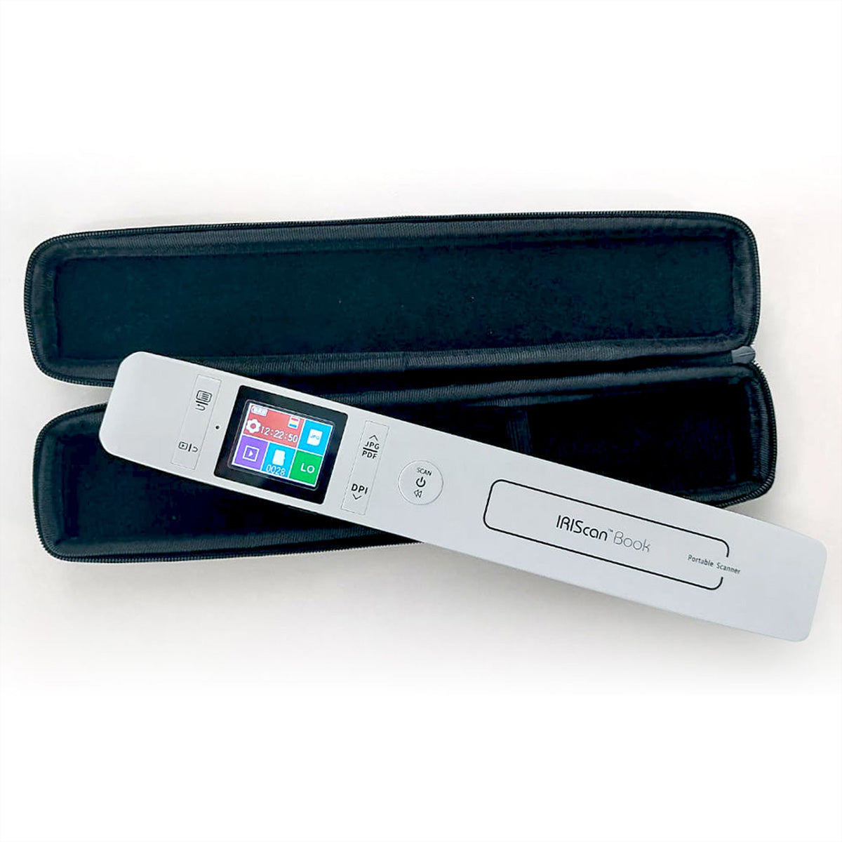I.R.I.S. IRIScan Book 7 Dyslexic – Mobiler Scanner, A4, USB