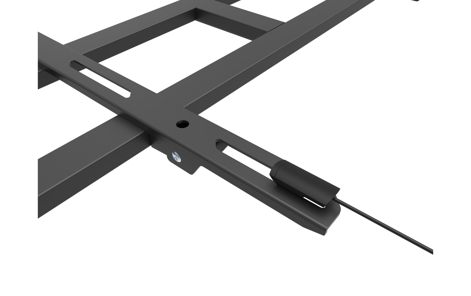 Multibrackets Wandhalterung, schwenkbar, für 46", VESA 400×400, bis 25 kg, Schwarz