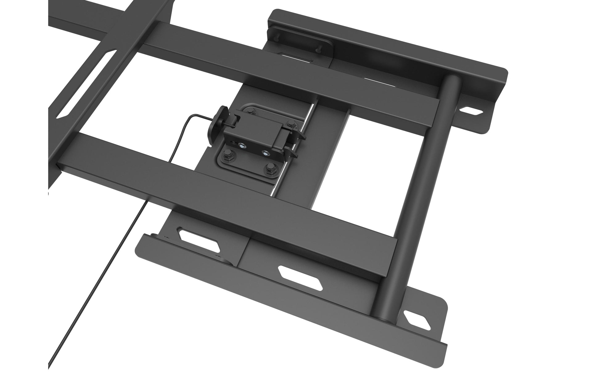 Multibrackets Wandhalterung, schwenkbar, für 46", VESA 400×400, bis 25 kg, Schwarz