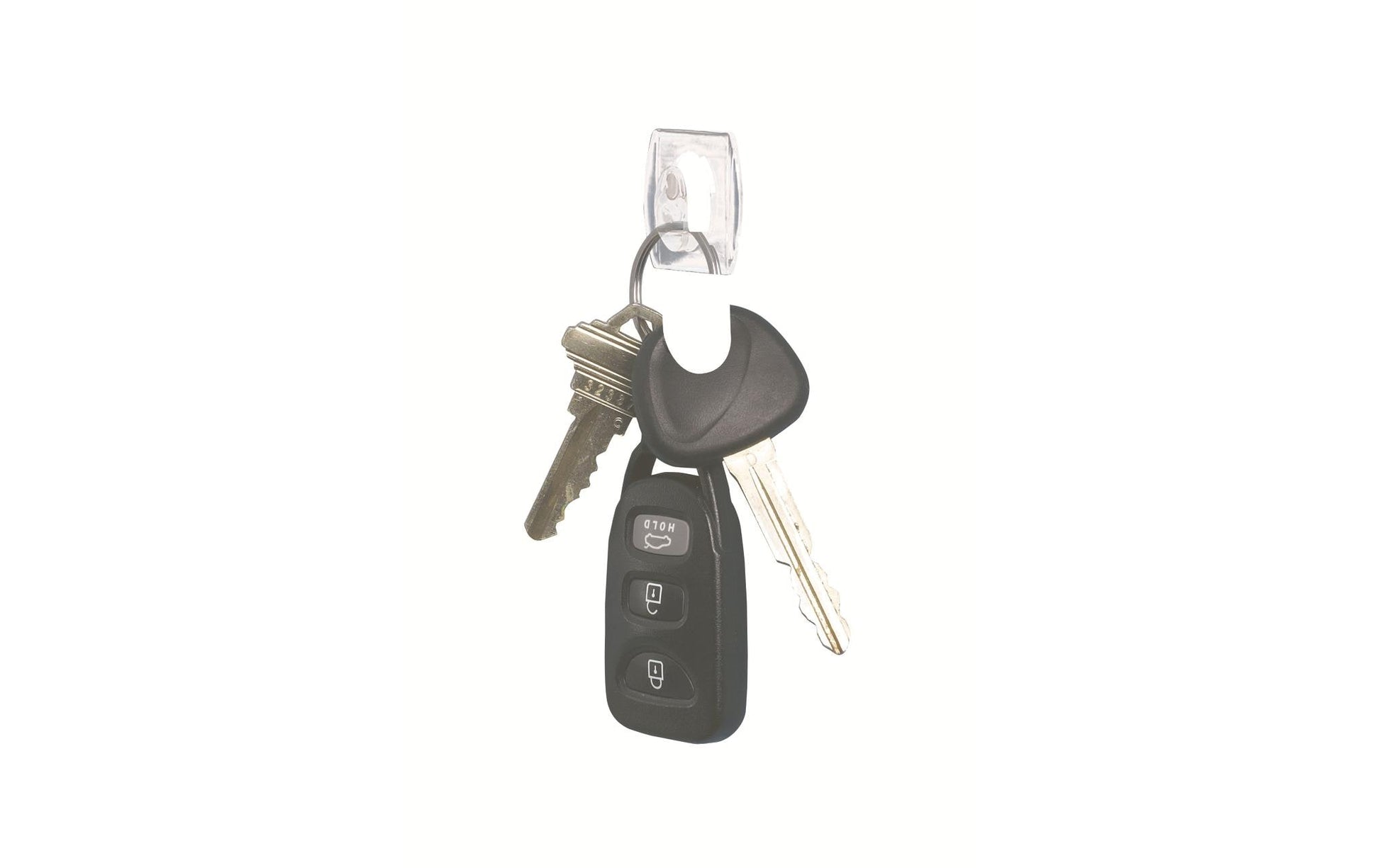 3M Command Haken – Kunststoff – Transparent – 0,225 kg – 11 × 28,6 mm – 6 Stück