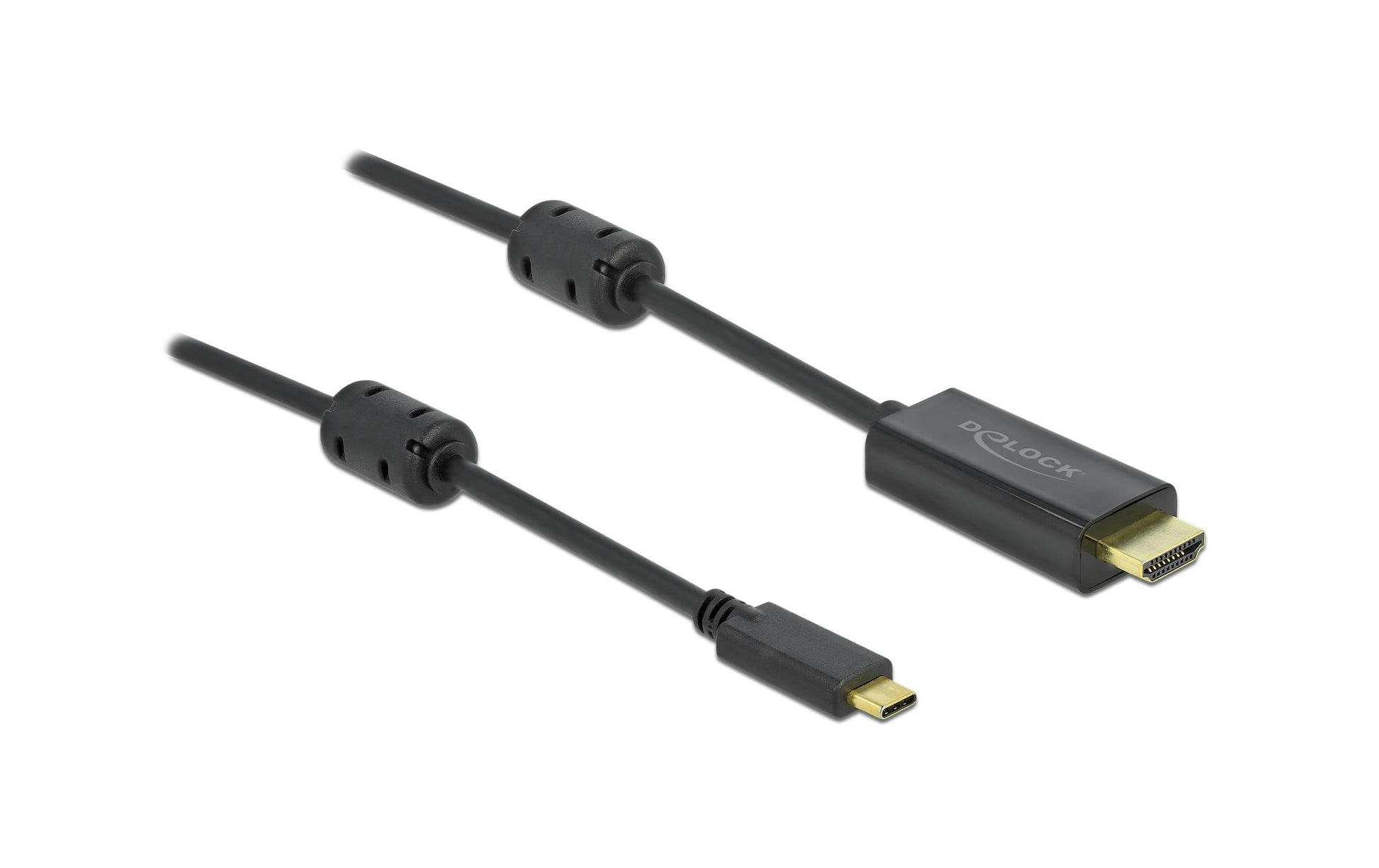 DeLOCK USB-C auf HDMI Kabel HDMI 2.1 4K 60 Hz – 1 m – aktiv