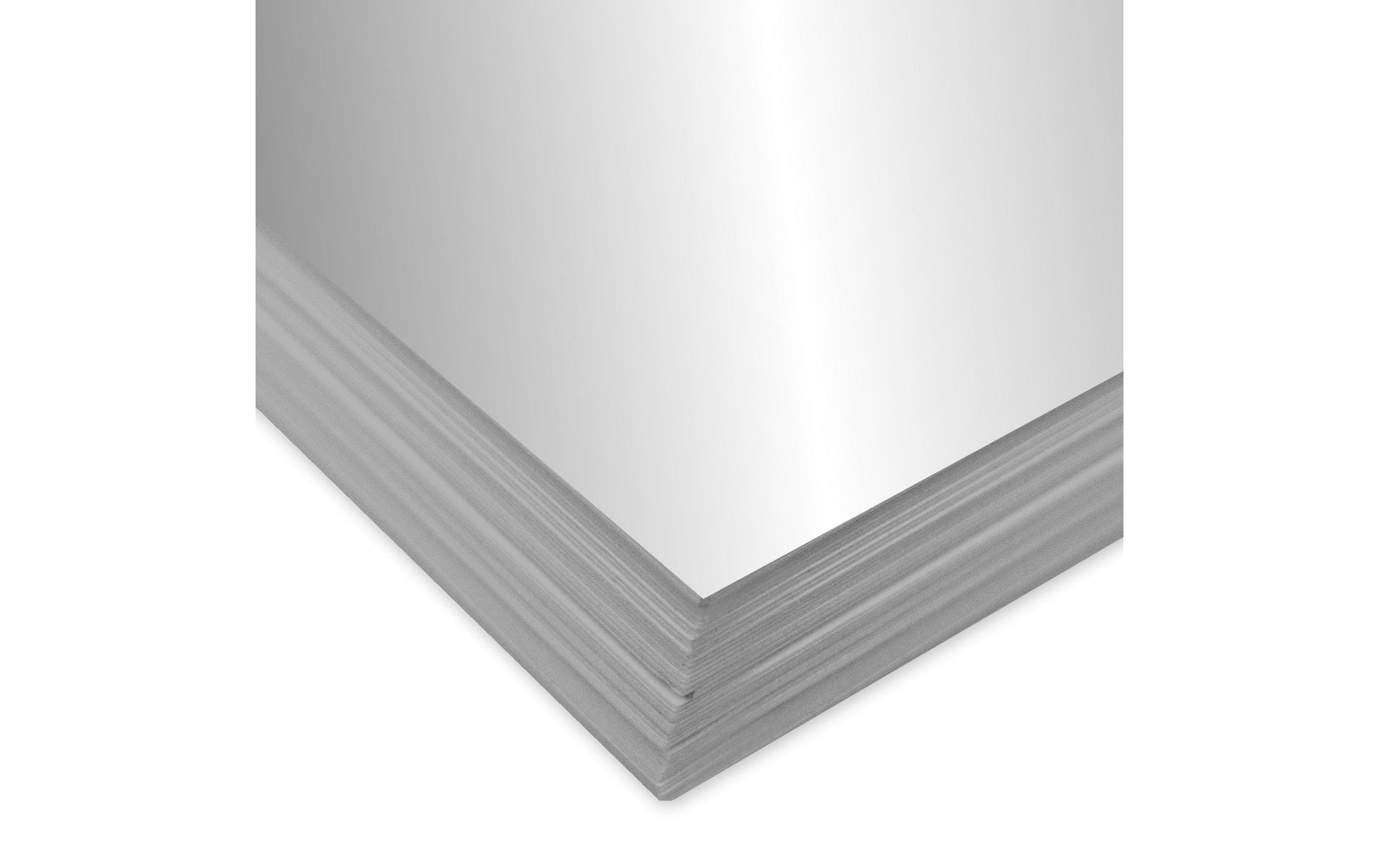 URSUS Tonzeichenpapier – 50 × 70 cm, 130 g/m², silber, 10 Blatt