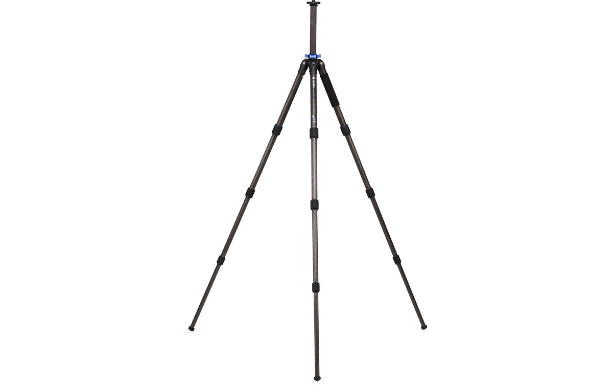 Benro Mach3 TMA38CL Dreibeinstativ – bis 177 cm, 16 kg Traglast, Carbon, 4 Sektionen – 3/8" Gewinde