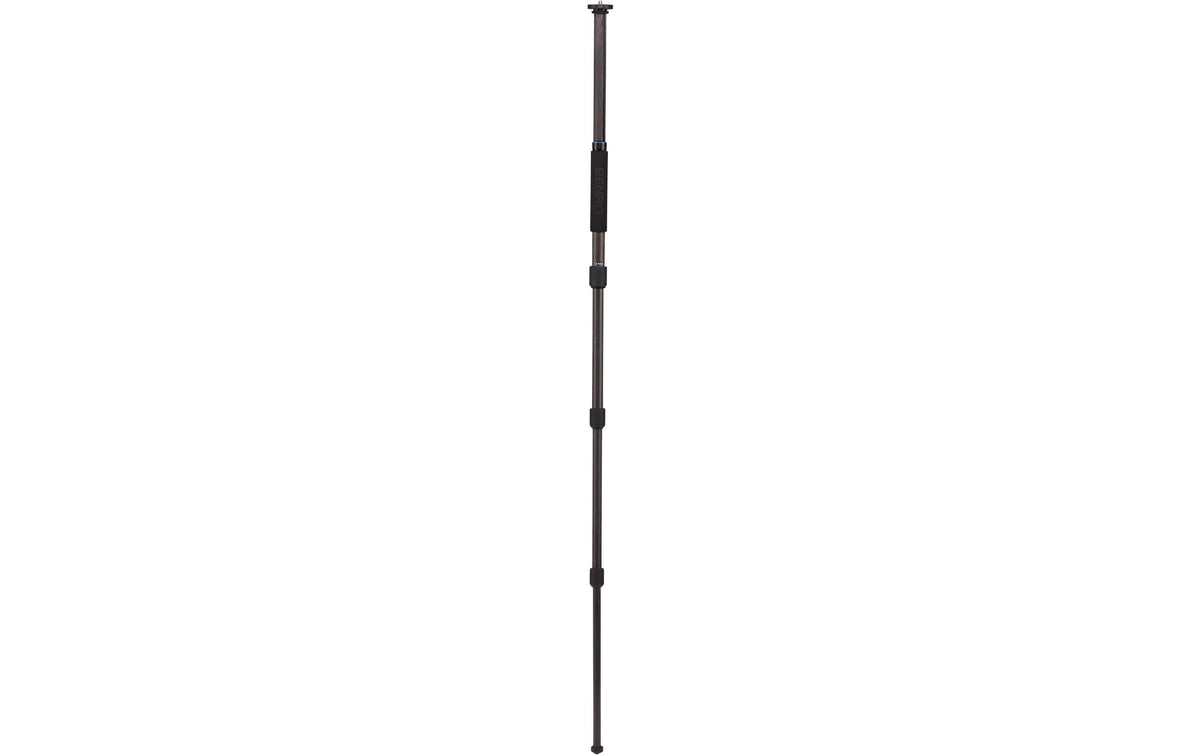 Benro Mach3 TMA28C Stativ – bis 155,5 cm, 14 kg Traglast, Carbon, 4 Sektionen – 3/8" Gewinde – Schwarz