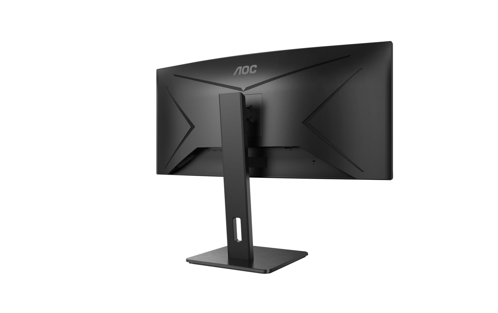 AOC CU34P2A – Monitor, 34", 3440 × 1440, VA, 100 Hz, 300 cd/m², Gebogen, USB-Hub, VESA 100 × 100, Schwarz