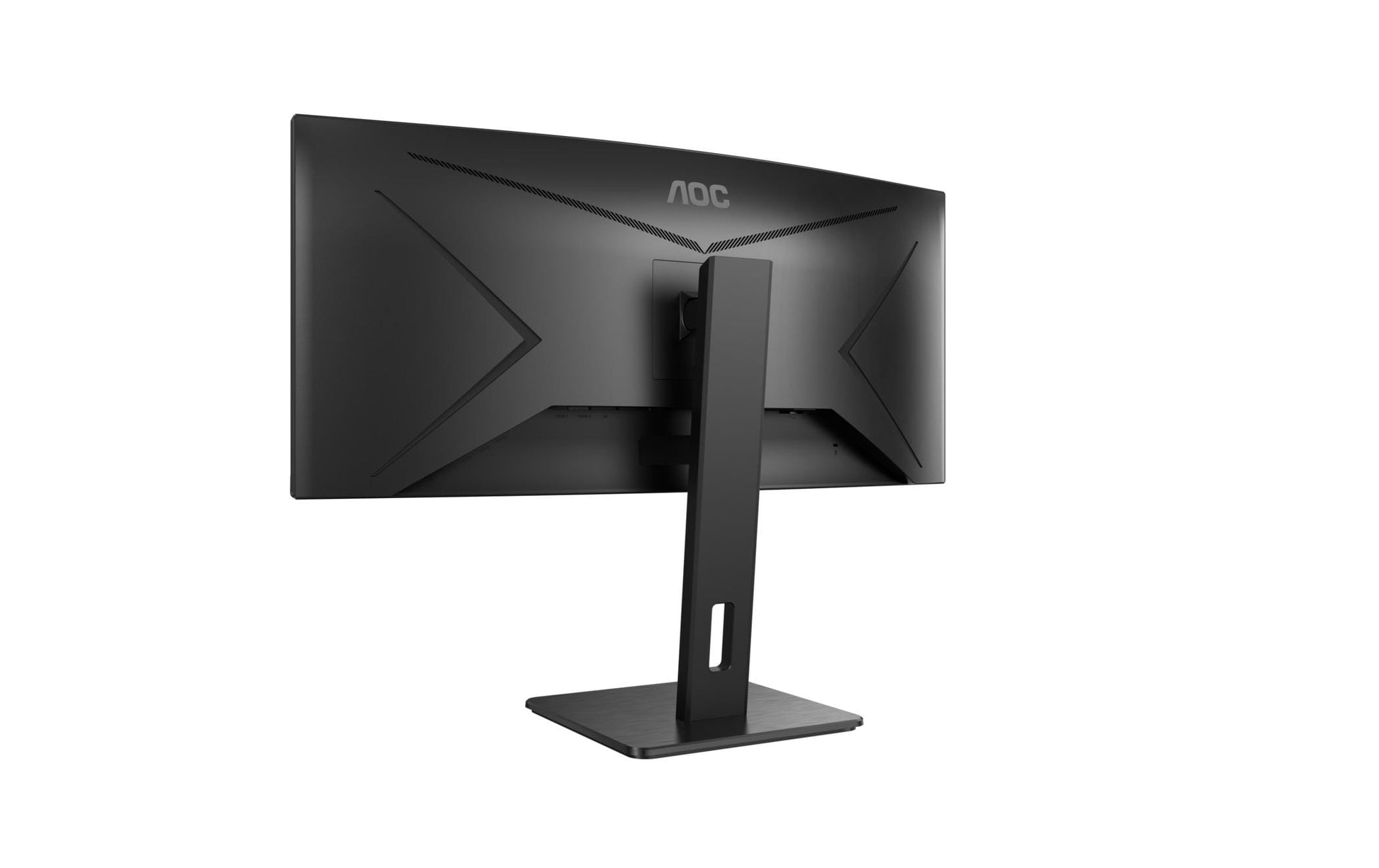 AOC CU34P2A – Monitor, 34", 3440 × 1440, VA, 100 Hz, 300 cd/m², Gebogen, USB-Hub, VESA 100 × 100, Schwarz