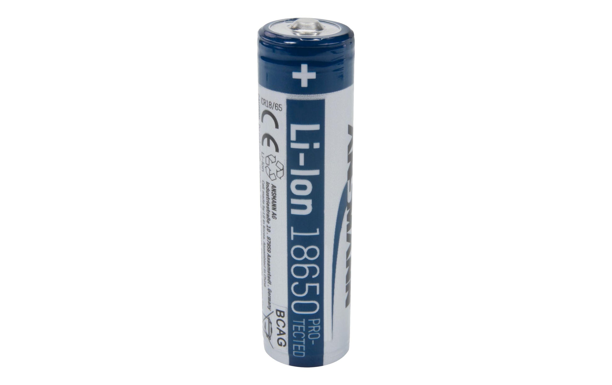 Ansmann 18650 Akku, Li-Ion, 3500 mAh, 3,6 V – 1 Stk.