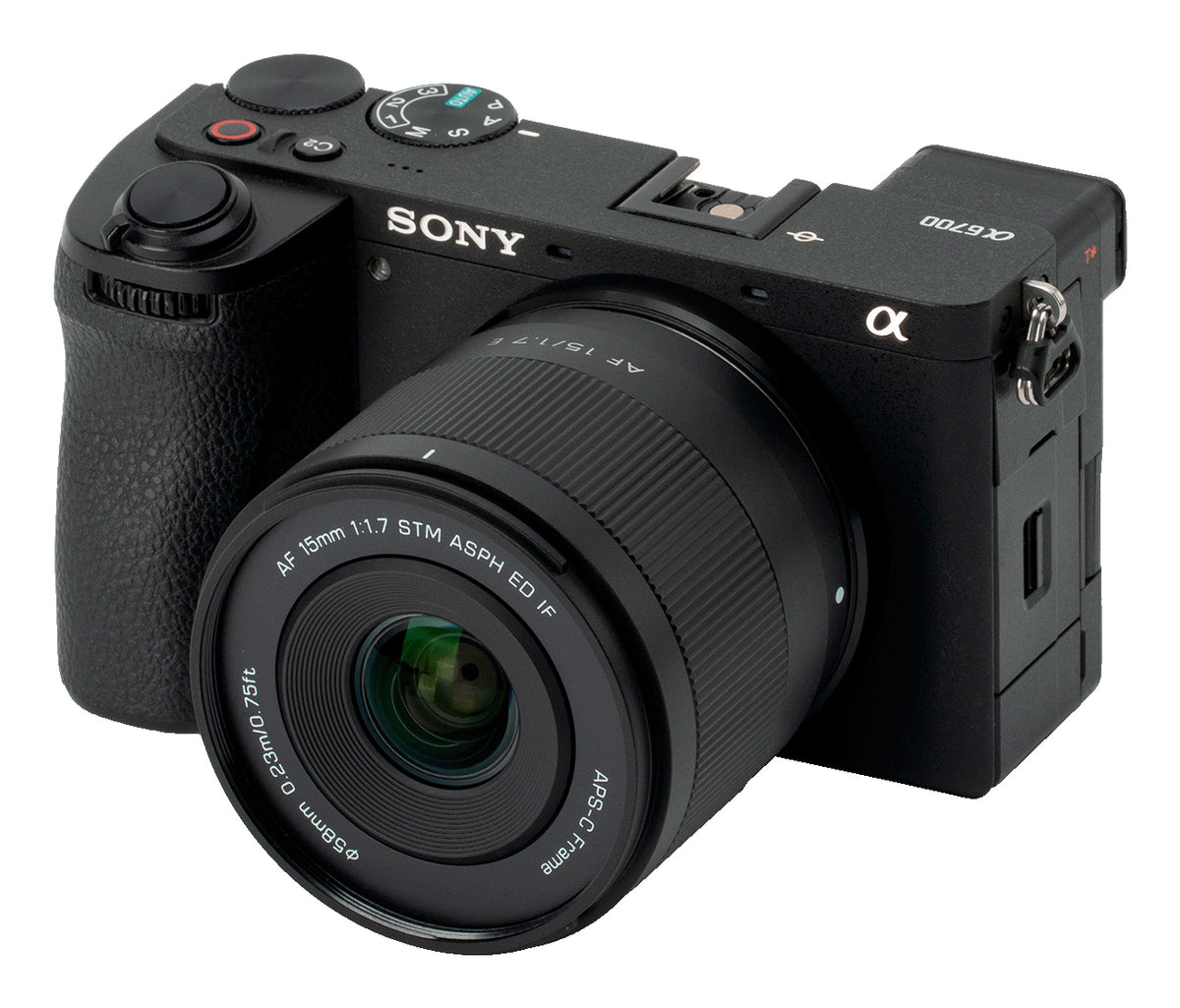 Viltrox AF 15/1.7 Air Objektiv – 15 mm f/1,7 – APS-C – für Sony E – 58 mm Filter – Schwarz