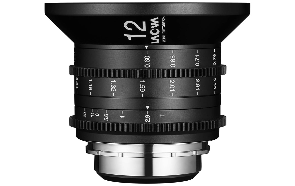 Laowa 12 mm T2.9 Zero-D Cine Objektiv – für Canon RF – Weitwinkel