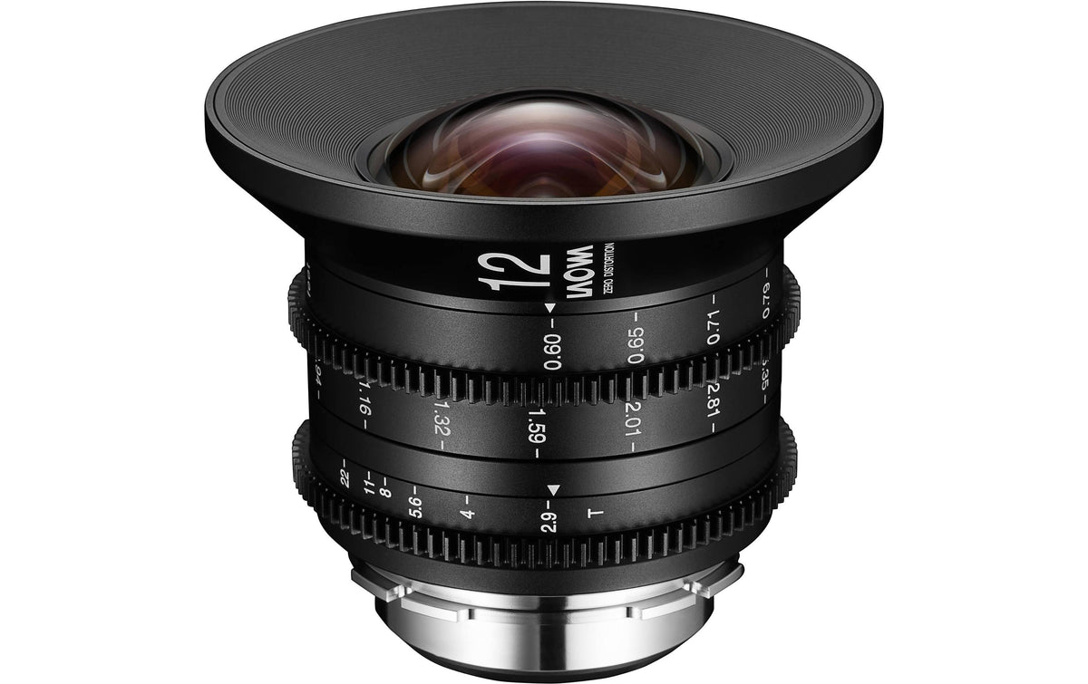 Laowa 12 mm T2.9 Zero-D Cine Objektiv – für Canon RF – Weitwinkel