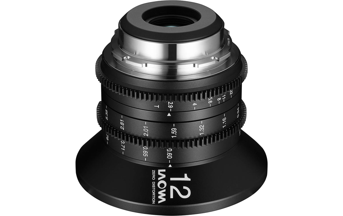 Laowa 12mm T2.9 Zero-D Cine – Sony FE – 12 mm T2.9, manuell, 77 mm Filter