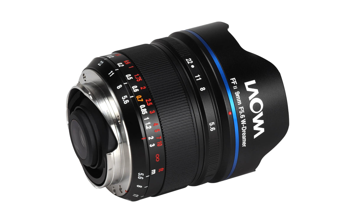 Laowa VE956NZ Ultraweitwinkelobjektiv 9 mm f/5,6 – für Nikon Z – Vollformat, manuell, 350 g, Schwarz