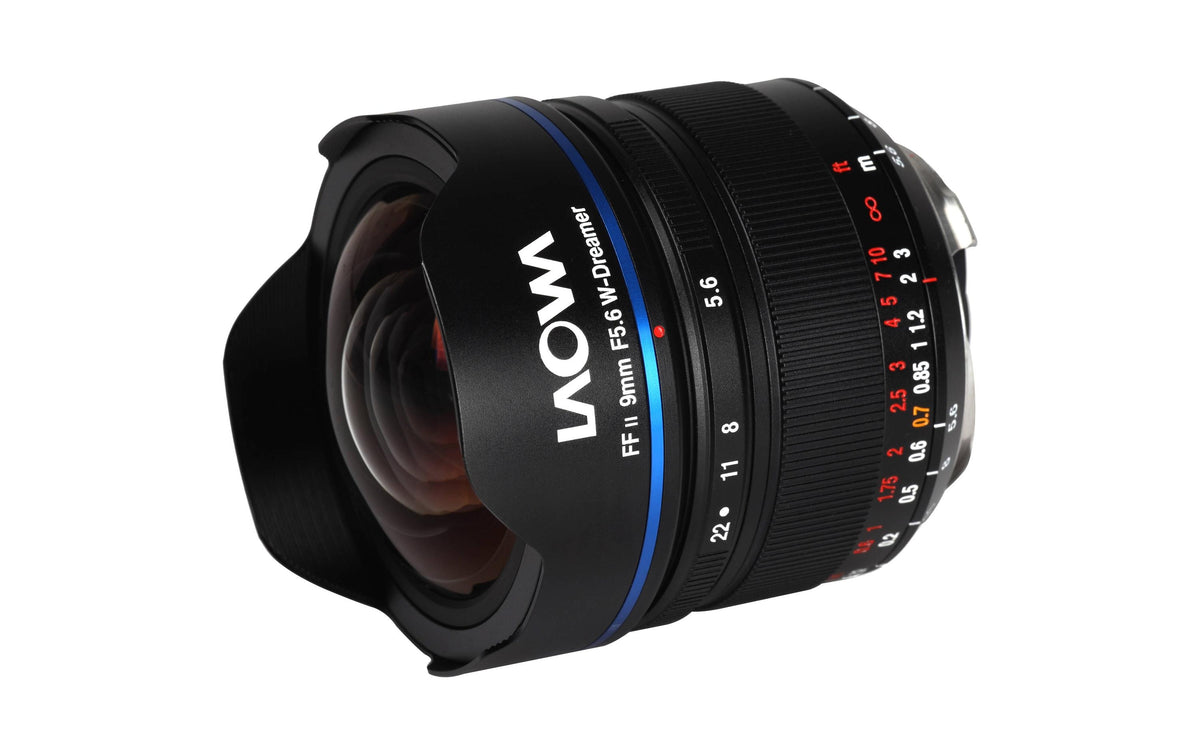 Laowa VE956NZ Ultraweitwinkelobjektiv 9 mm f/5,6 – für Nikon Z – Vollformat, manuell, 350 g, Schwarz