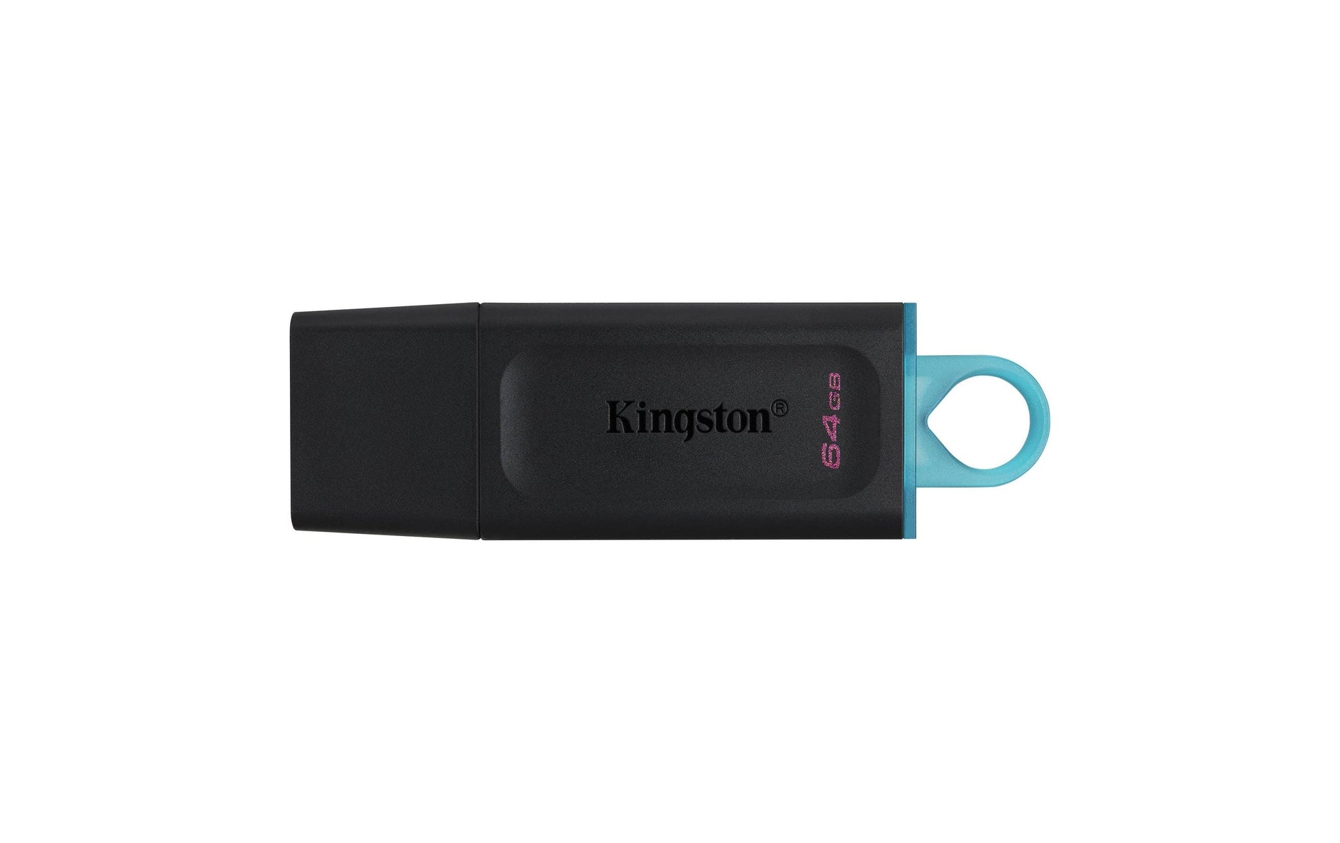 Kingston Technology Kingston DT EXODIA USB-Stick – 64 GB, USB 3.2 Gen 1, Schwarz/Türkis