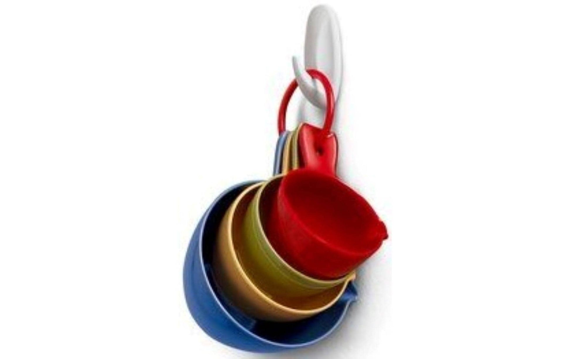 3M Designer Haken – Kunststoff – Weiss – Selbstklebend – 0,45 kg – 2 Stück