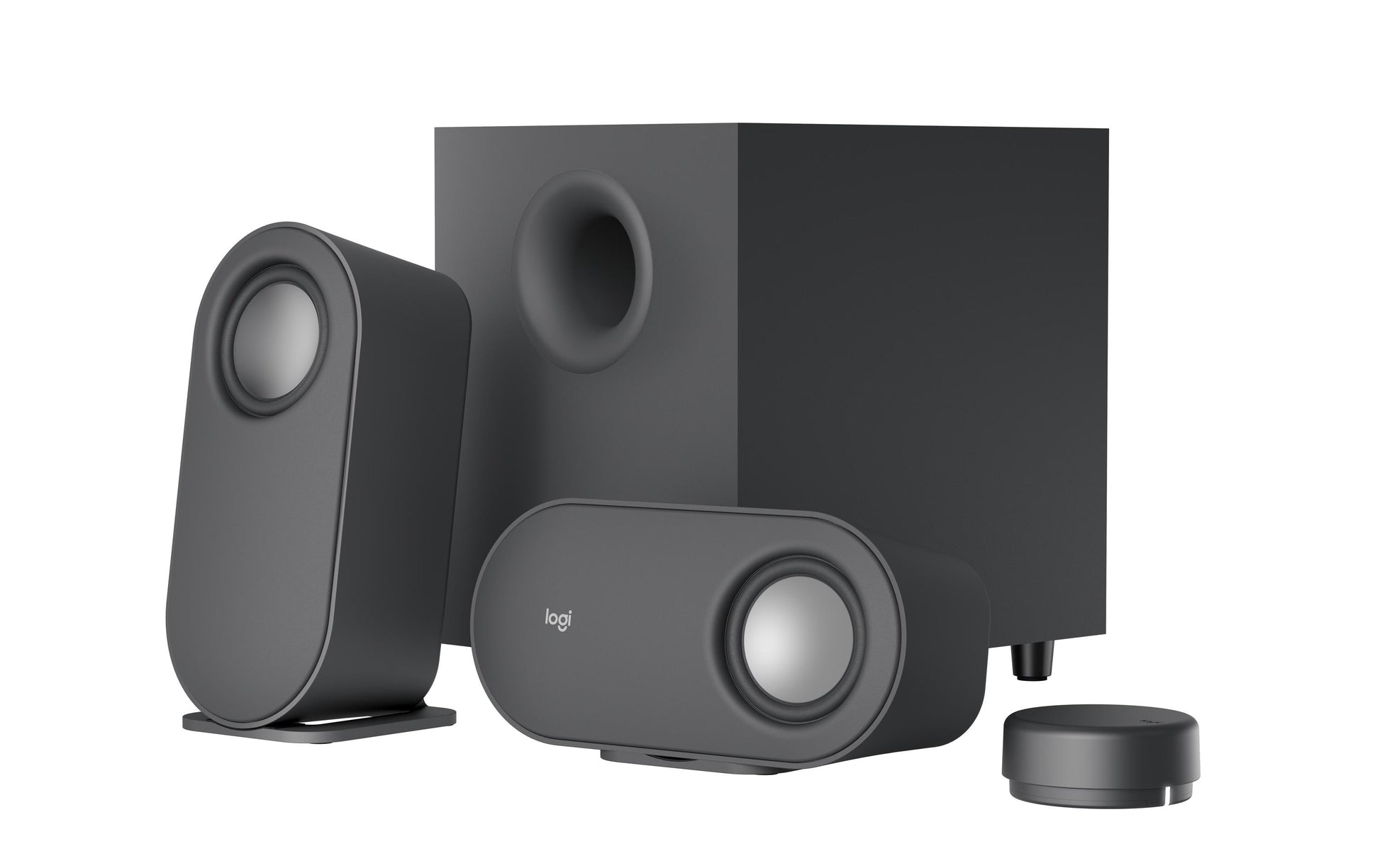 Logitech Z407 (980-001348) – PC-Lautsprecher – 2.1, 40 W, 3,5 mm, Graphit