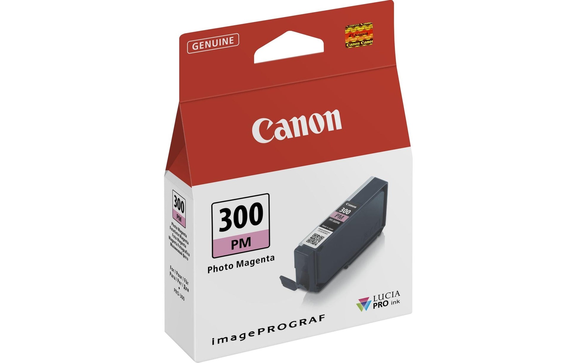 Canon Tintenpatrone PFI-300 PM, Foto Magenta, 14,4 ml