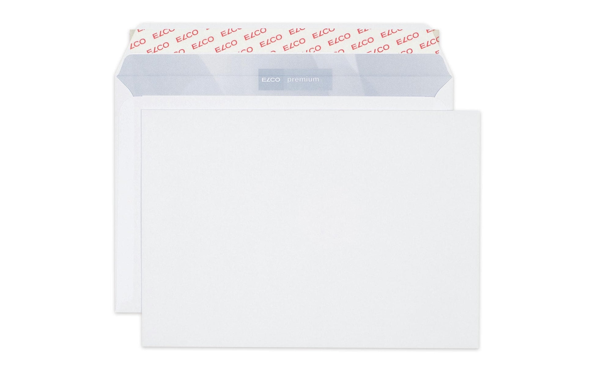 Elco Couvert C5, ohne Fenster, selbstklebend, grau, 100 g/m², mit Innendruck – 100 Stk.