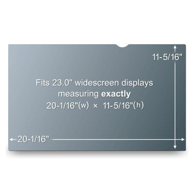 3M Displayschutz für 23,0" 16:9 Monitore – Schwarz