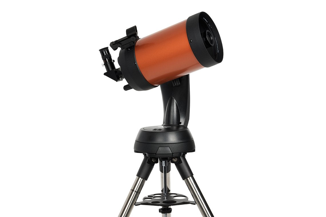 Celestron NexStar 6 SE SCT – Spiegelteleskop, 1500 mm Brennweite, f/10, 354× Vergrösserung, Schwarz, Orange