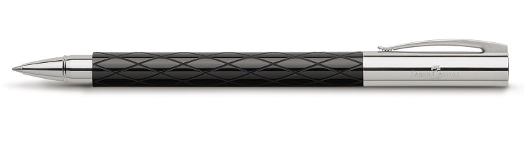 Faber-Castell Ambition Rhombus – Tintenroller, 0,7 mm, Schwarz