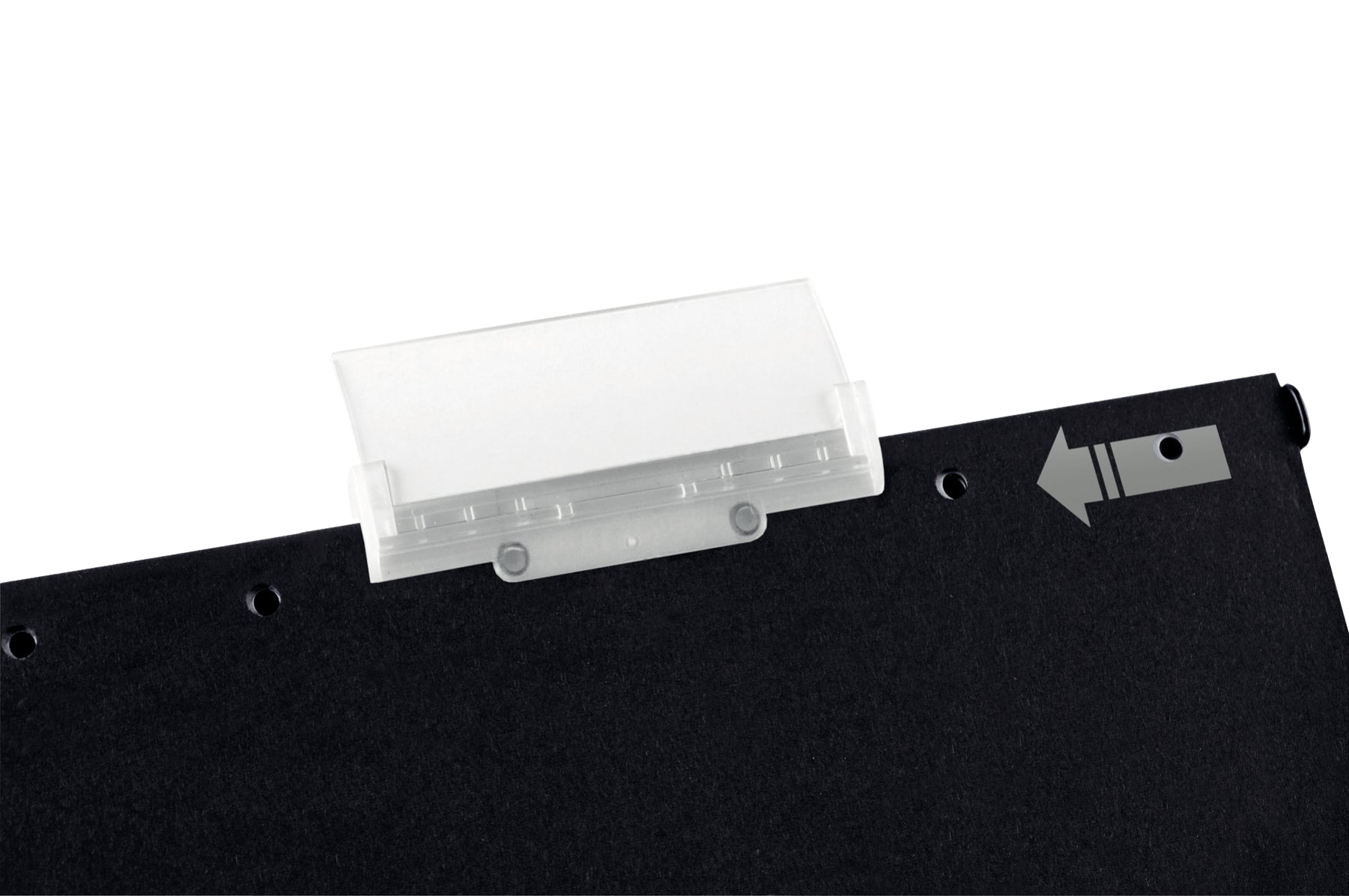 Leitz Alpha Active Hängehefter – für A4, 1-teilig, Schwarz, Karton, 5 Stk.