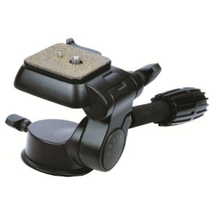 Dörr 3D Fluid Style 3-Wege-Stativkopf – 6 kg Traglast, 85 mm Höhe, 380 g – 1/4" Zubehör