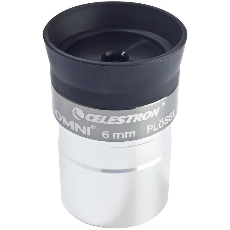 Celestron Omni 6 mm Plössl-Okular – 50° Sehfeld, 5 mm Augenabstand, 32 mm Filter – für Teleskop
